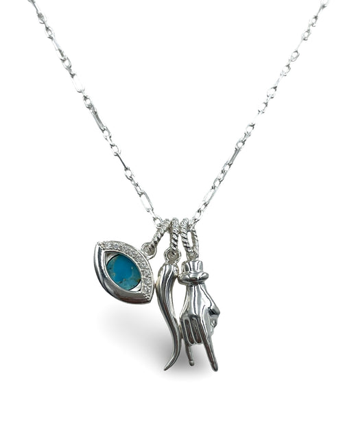 Silver Malocchio Trio