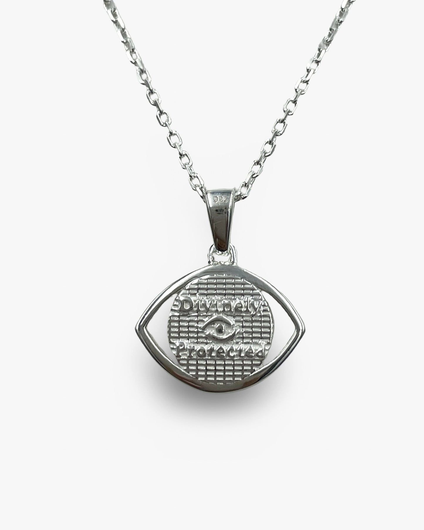 Silver Spartan Evil Eye