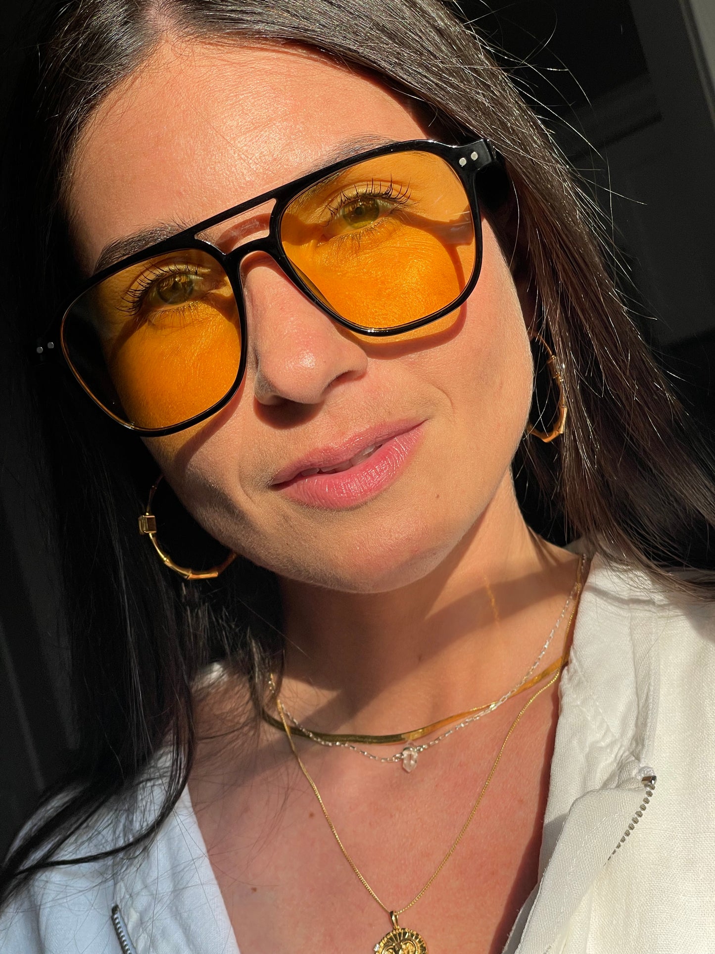 Soho Yellow Lens Sunglasses