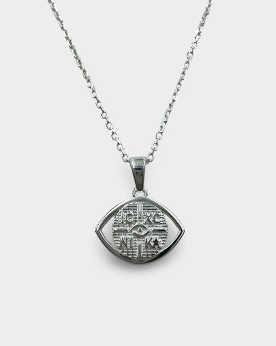 Silver Spartan Evil Eye