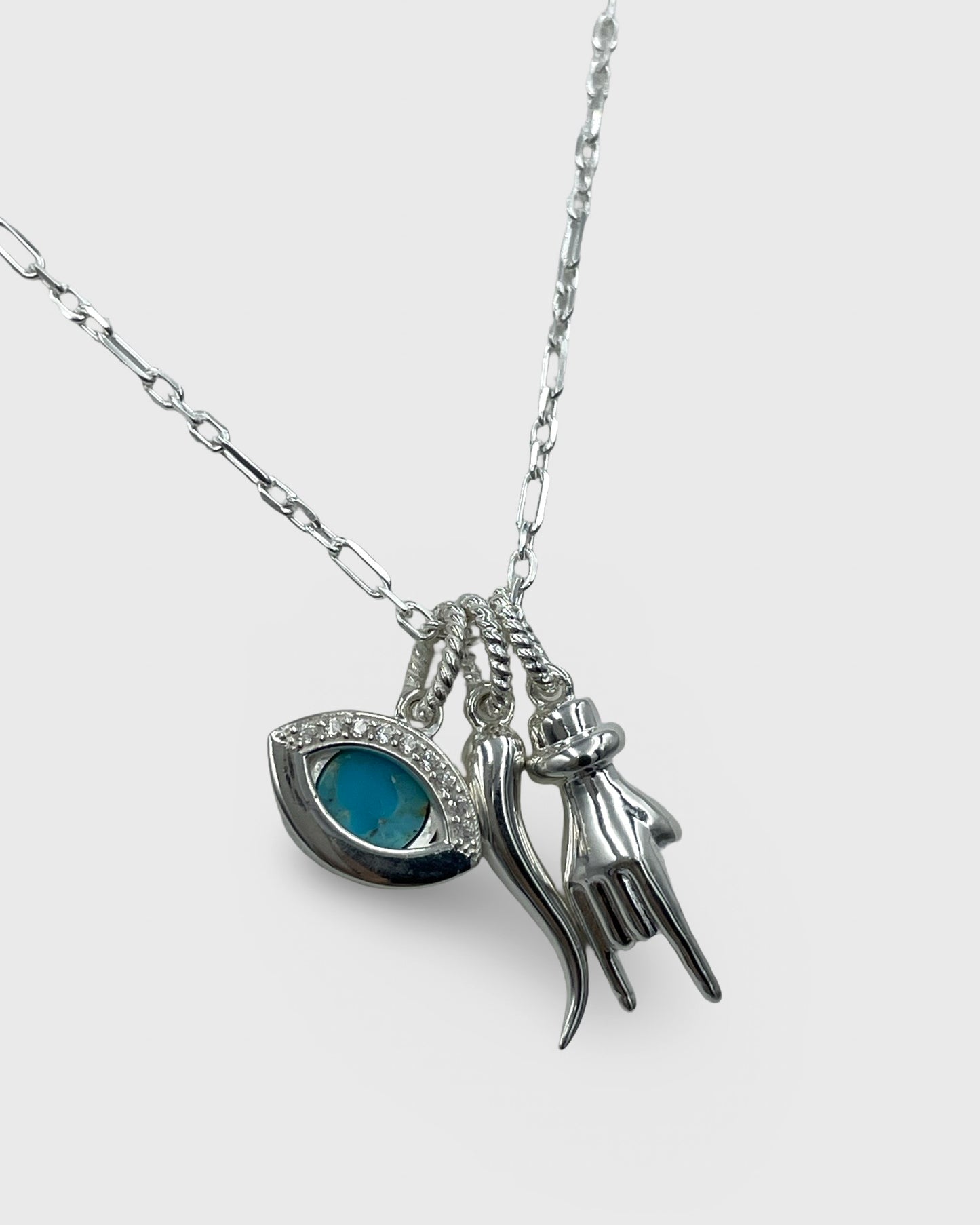 Silver Malocchio Trio