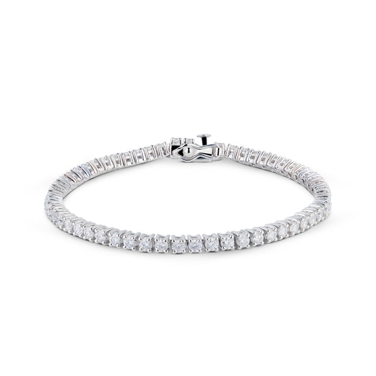 Vita Tennis Bracelet Silver