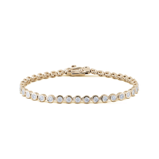 Allegra Tennis Bracelet 2.5 Vermeil
