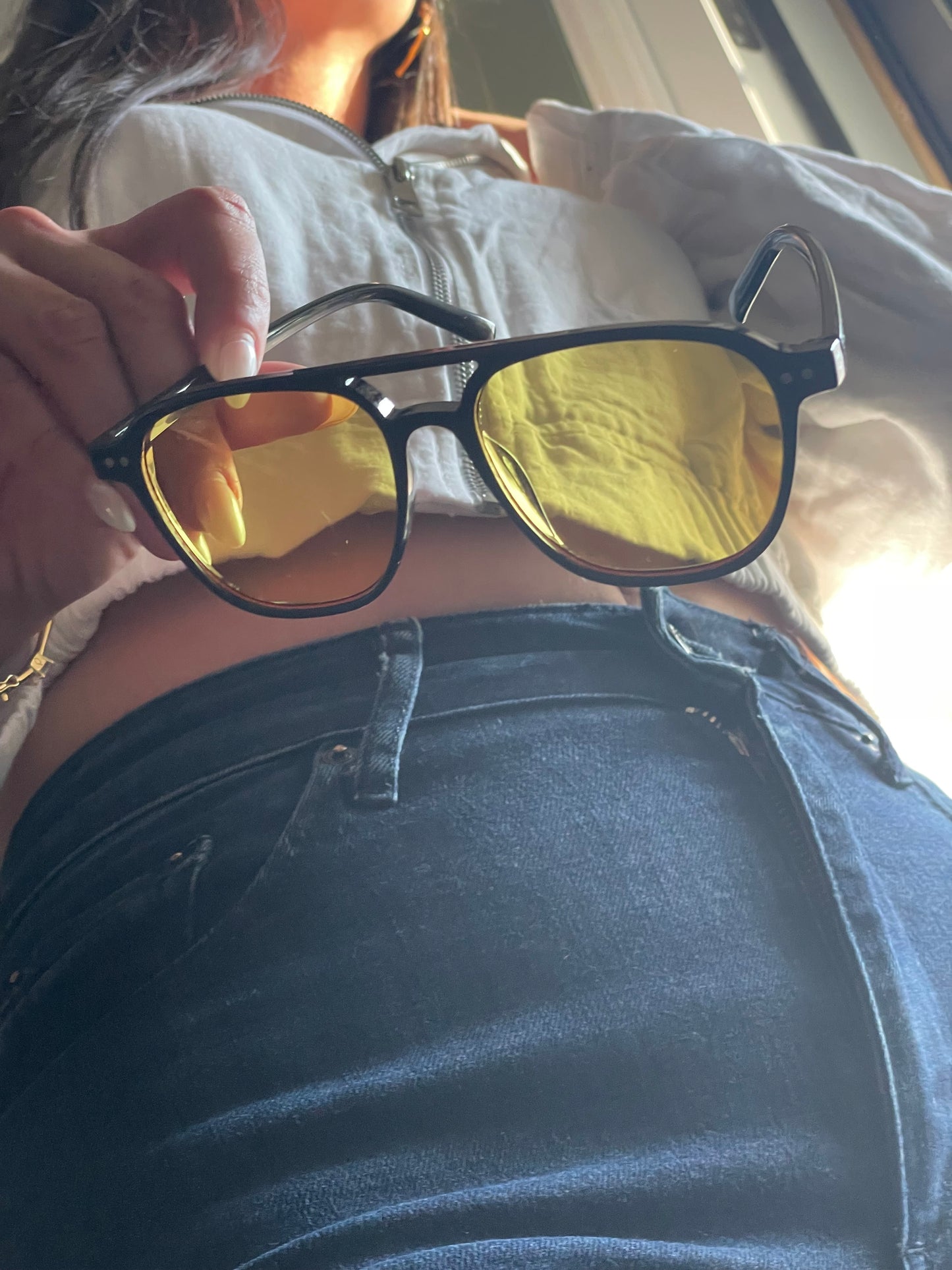 Soho Yellow Lens Sunglasses
