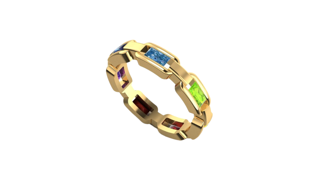 Load image into Gallery viewer, Chakra Ring | Gold
