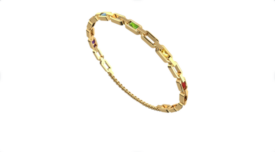 Chakra Bracelet | Gold