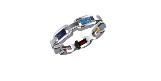 Load image into Gallery viewer, Chakra Ring | Silver
