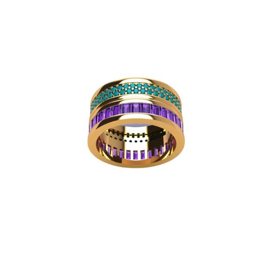 Gold air ring deals price