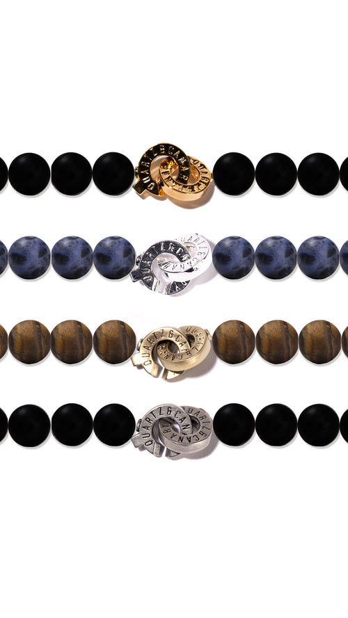Connected Clasp Bracelet (10mm stones)