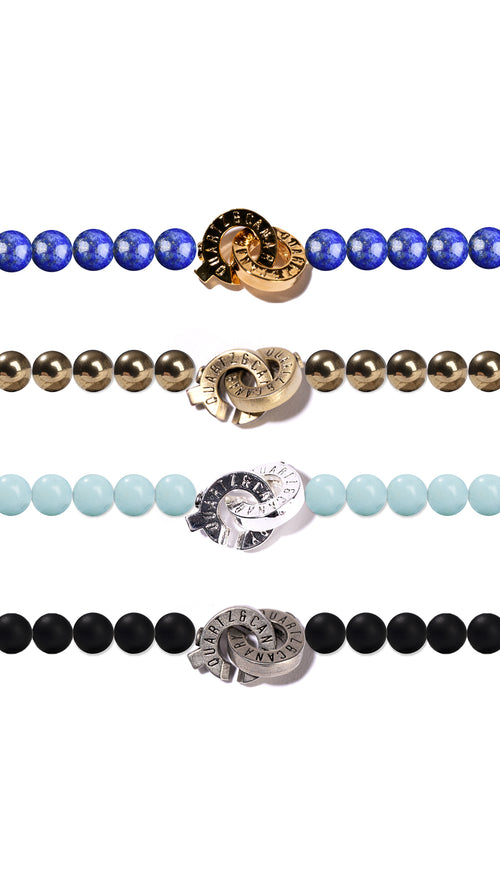 Connected Clasp Bracelet (8mm stones)