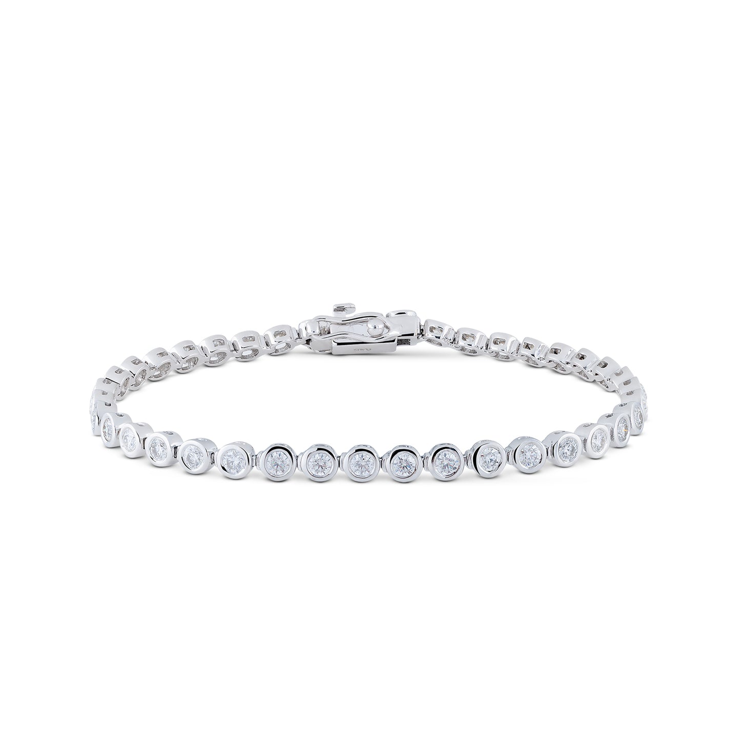 Allegra Tennis Bracelet 2.5 Silver