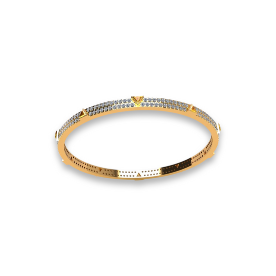 Load image into Gallery viewer, Fire Bangle | Gold

