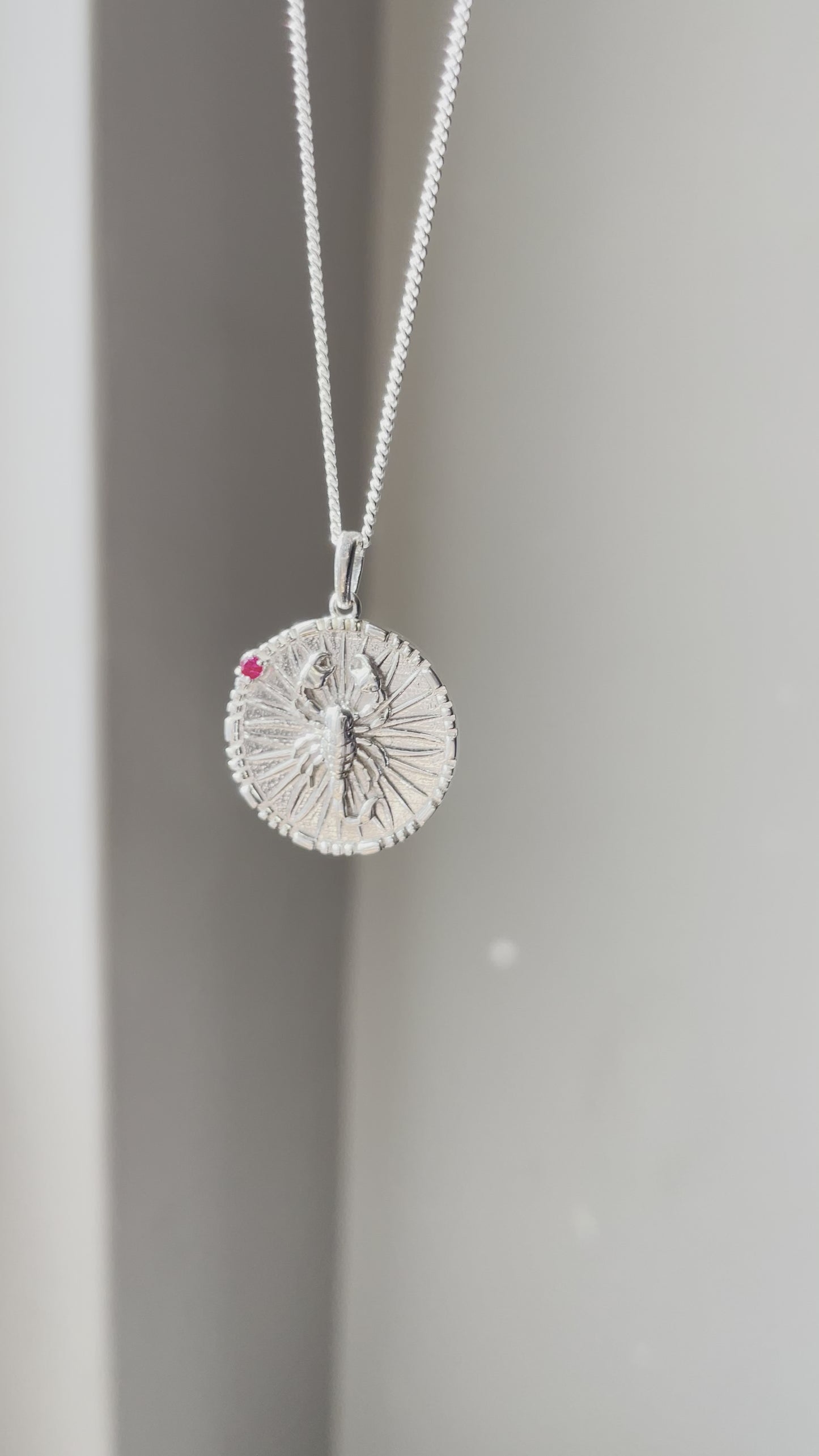 Scorpio | Silver & Ruby