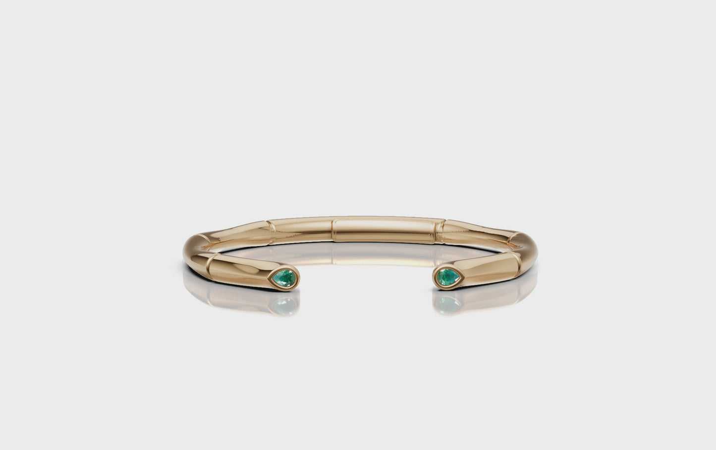 Bamboo Bangle Gold