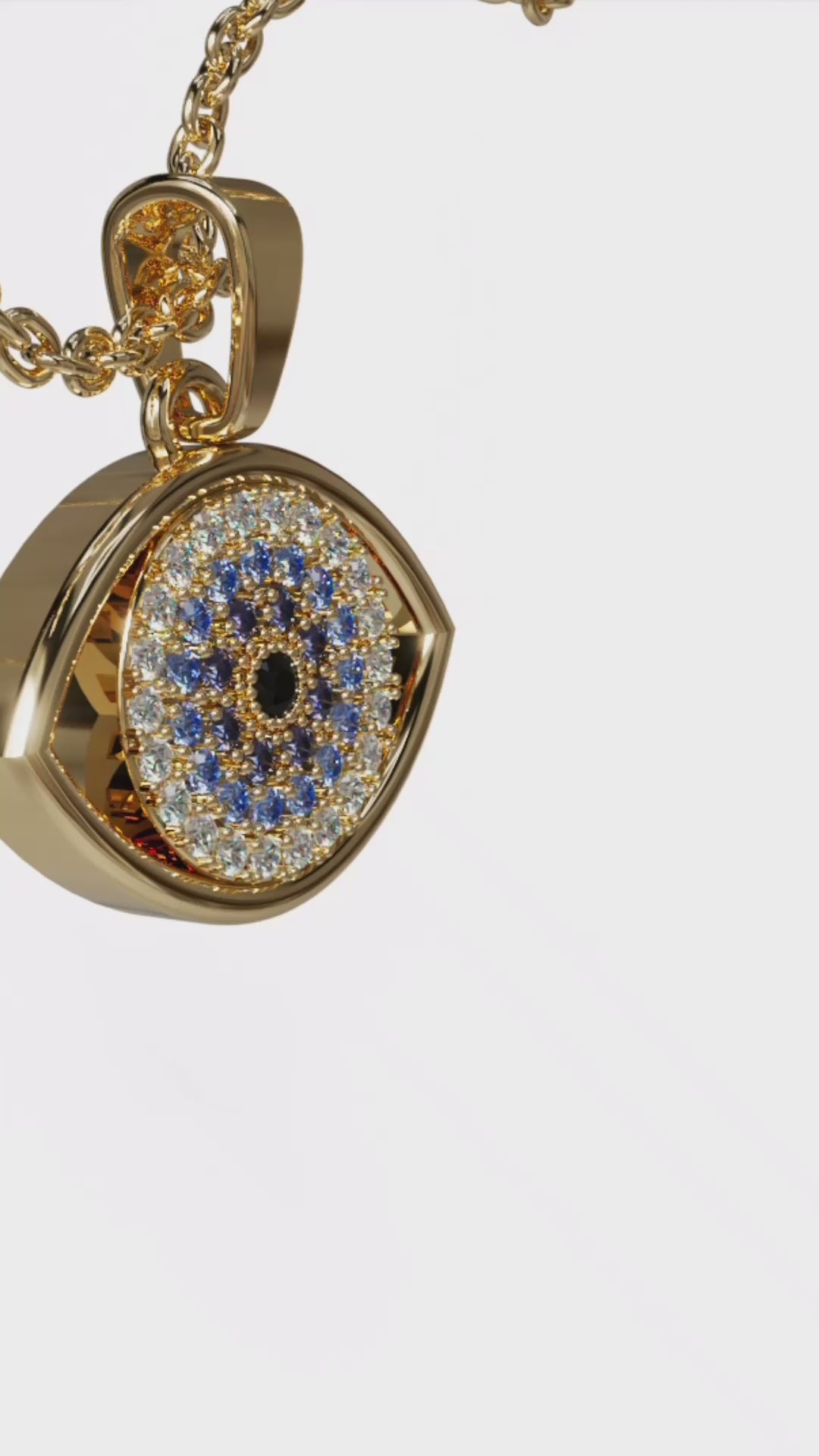 Silver Spartan Evil Eye