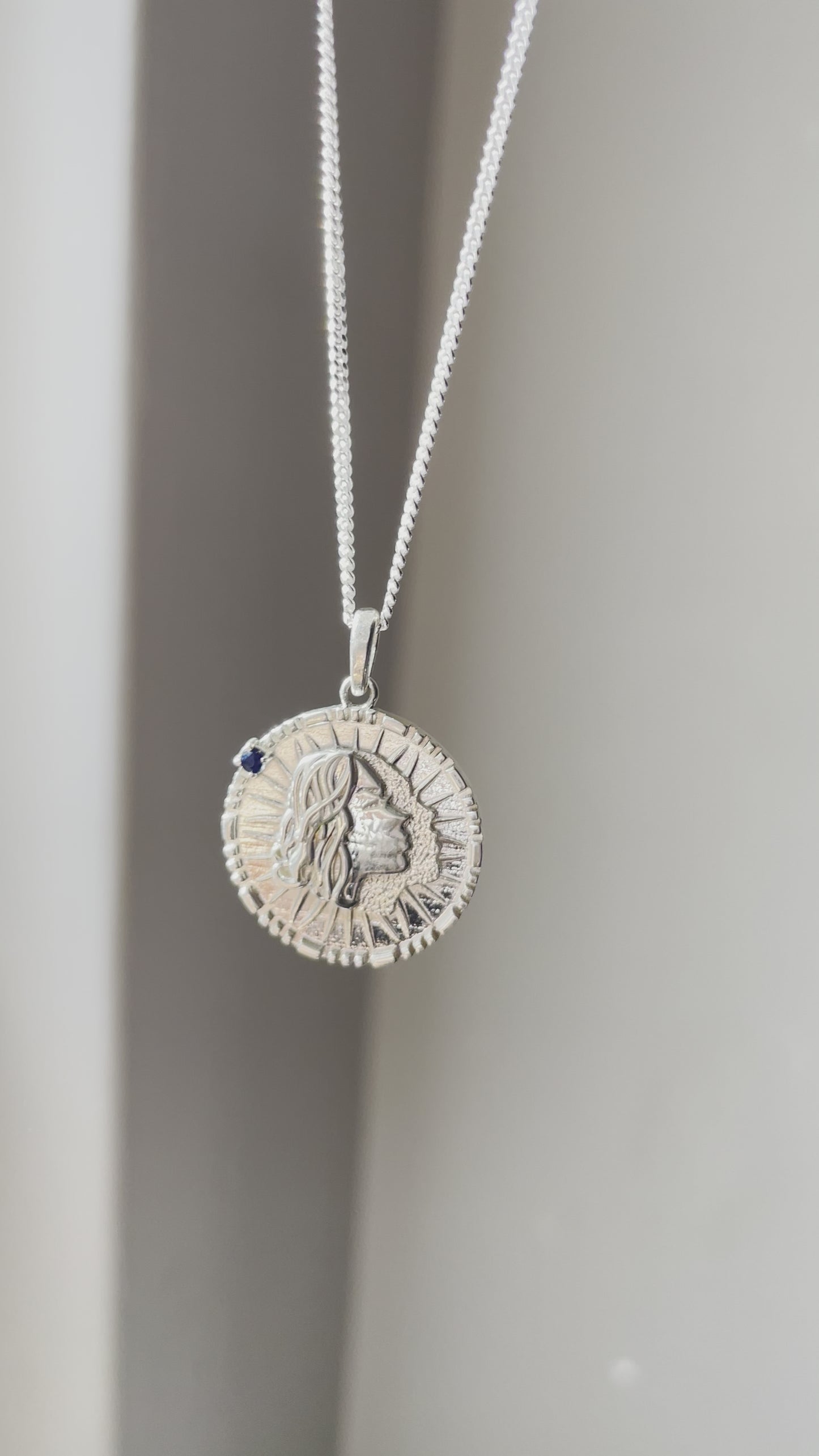 Gemini | Silver & Blue Sapphire