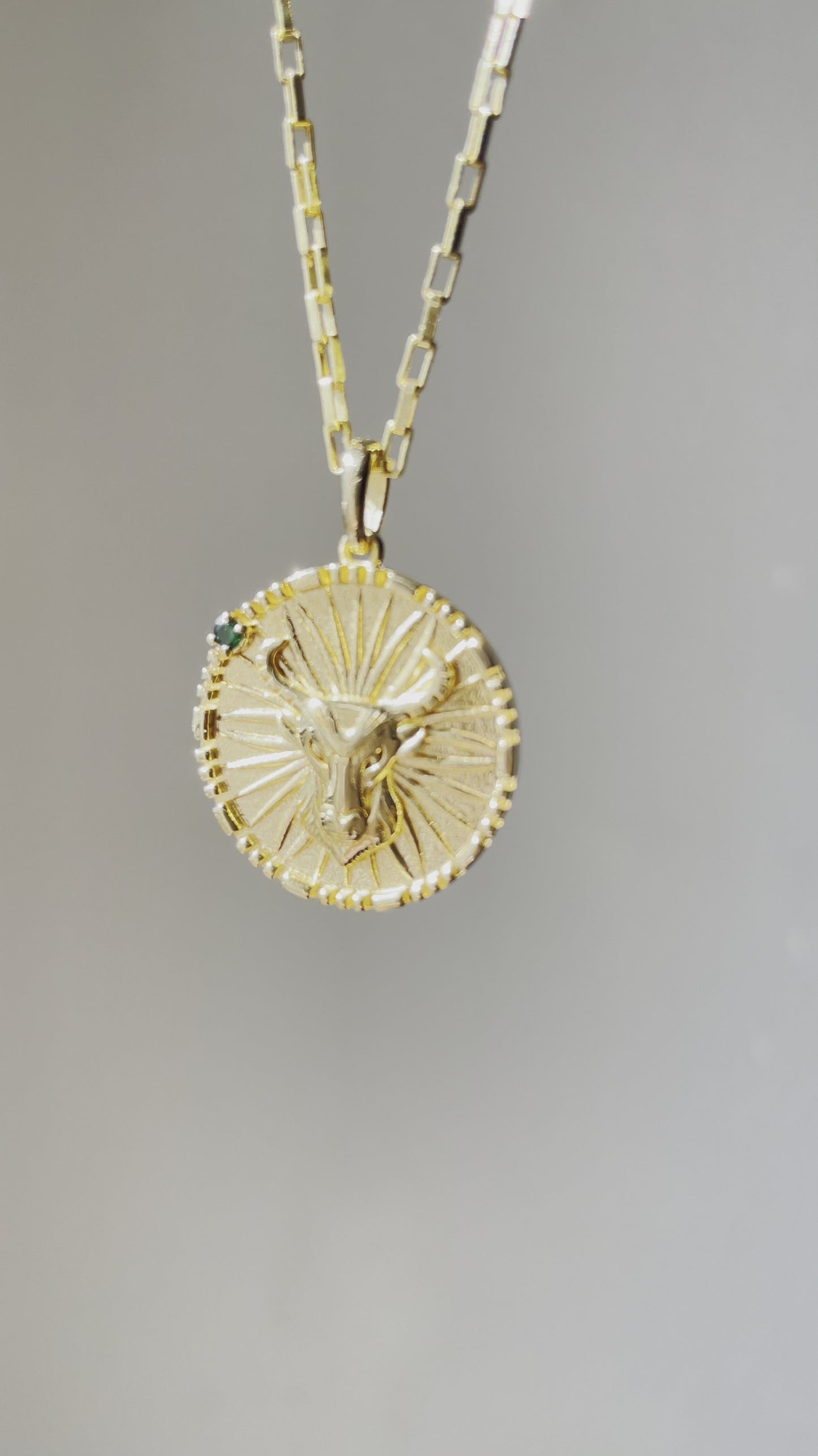 Taurus | Gold & Green Tourmaline