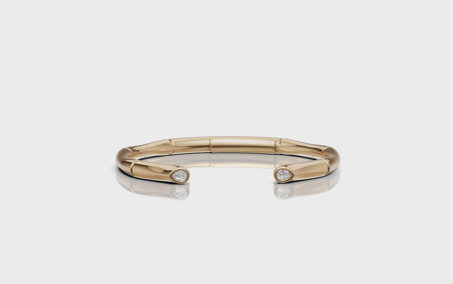 Bamboo Bangle Gold