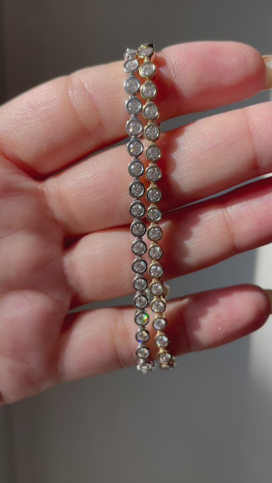 Allegra Tennis Bracelet 2.5 Vermeil