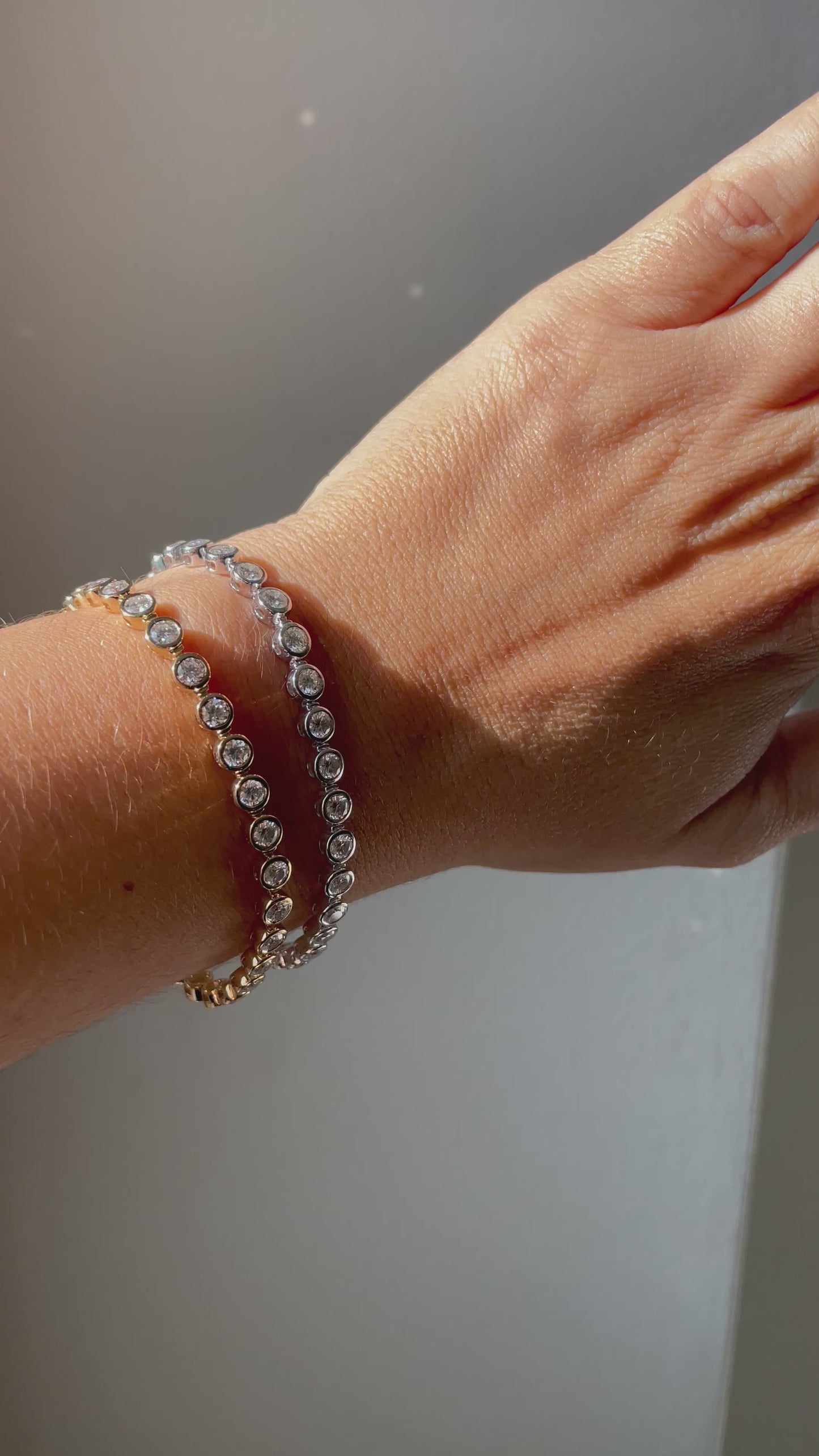Lyss Tennis Bracelet 3.5 Silver