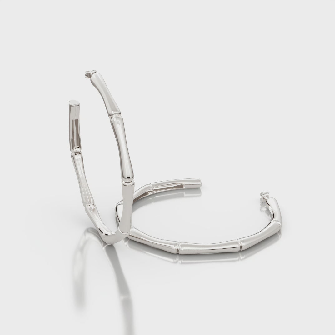 Bamboo Hoops Large