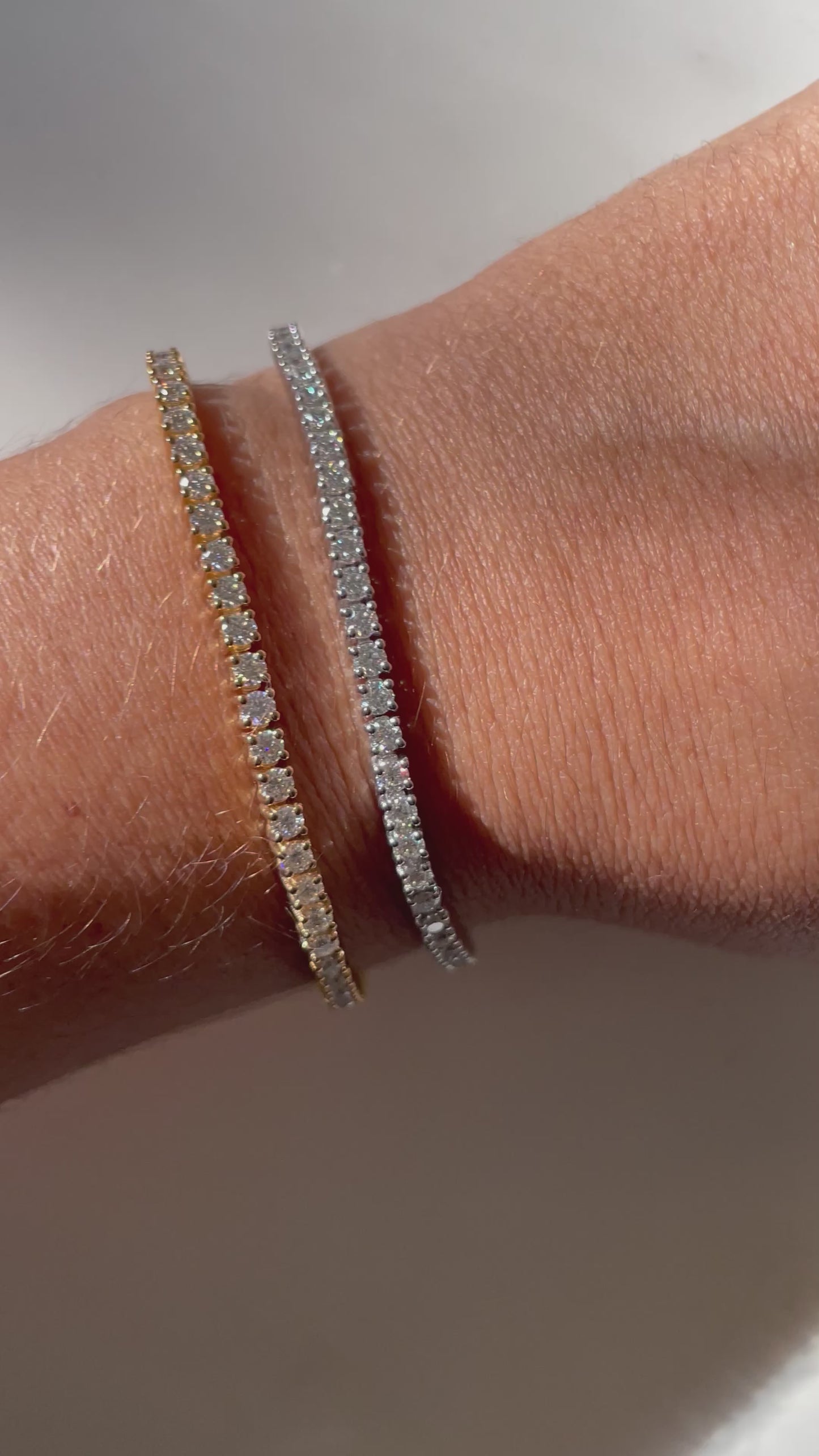 Vita Tennis Bracelet Silver