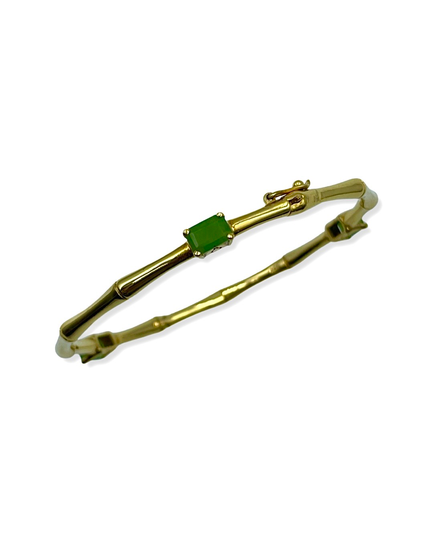 Bamboo Bangle | Aventurine