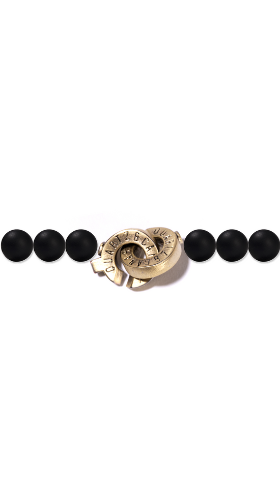 Connected Bracelet - Brass Clasp (8mm stones)