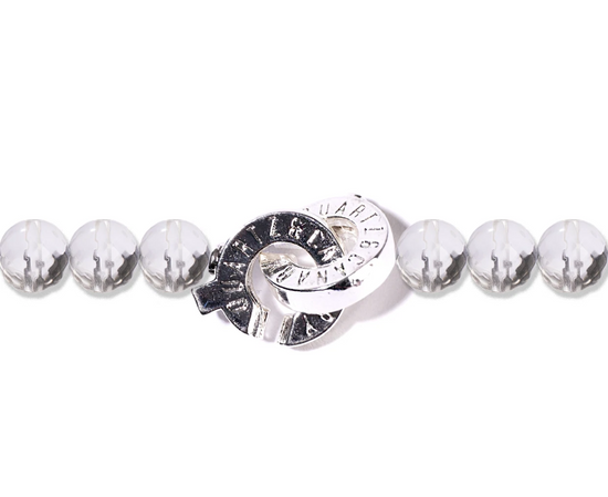 Connected Bracelet - Silver Clasp (8mm)