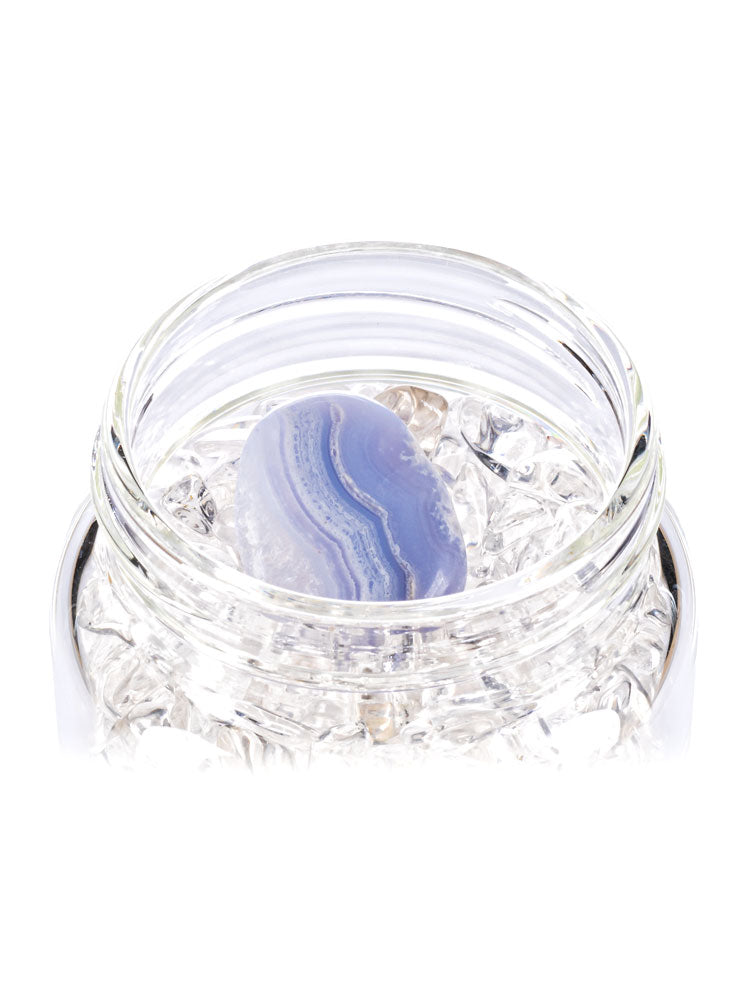 Load image into Gallery viewer, INU! Zodiac Crystals | Gemini | Chalcedony
