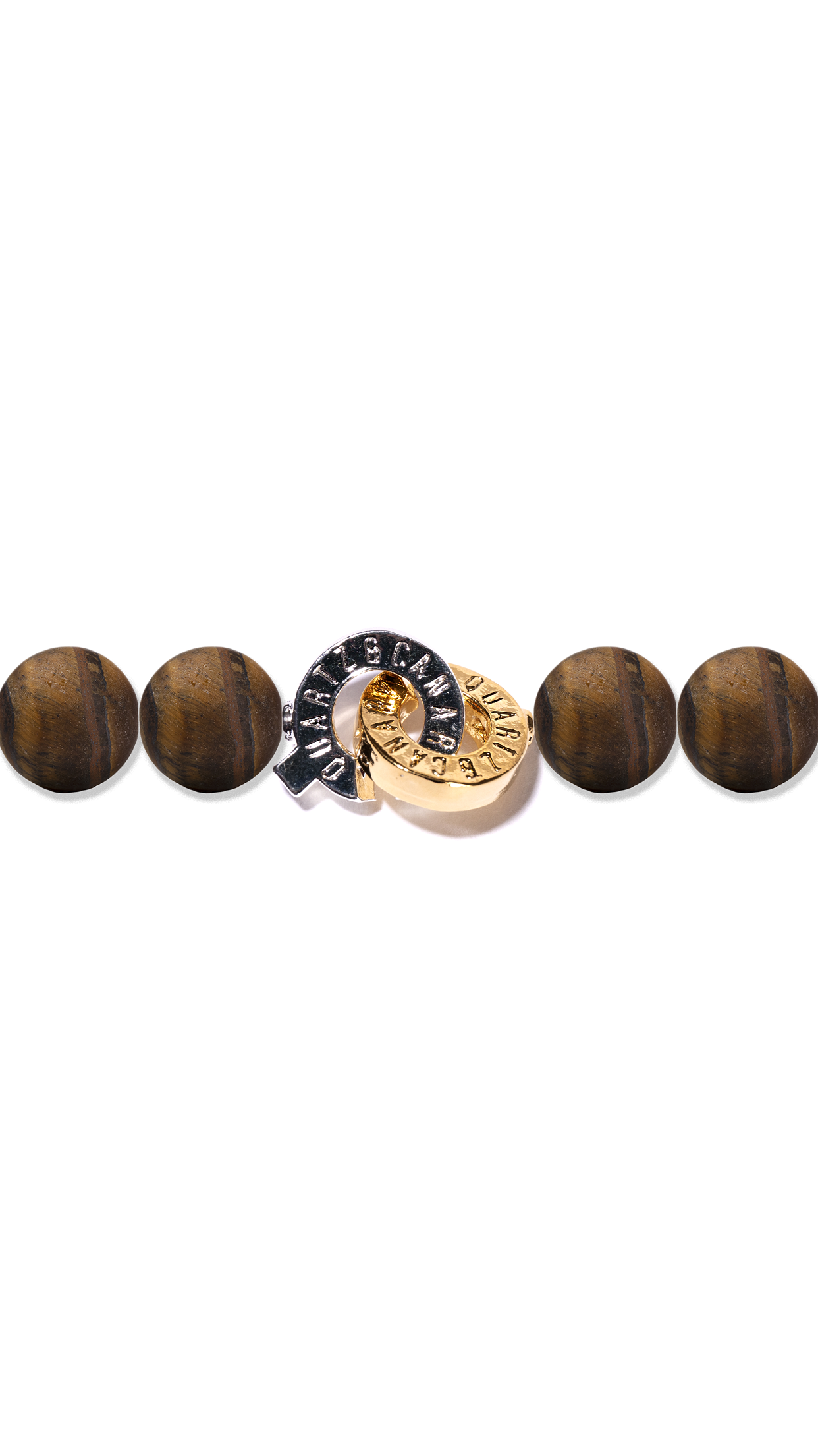 Load image into Gallery viewer, Q&amp;amp;C Connected Clasp Bracelet (10mm stones)
